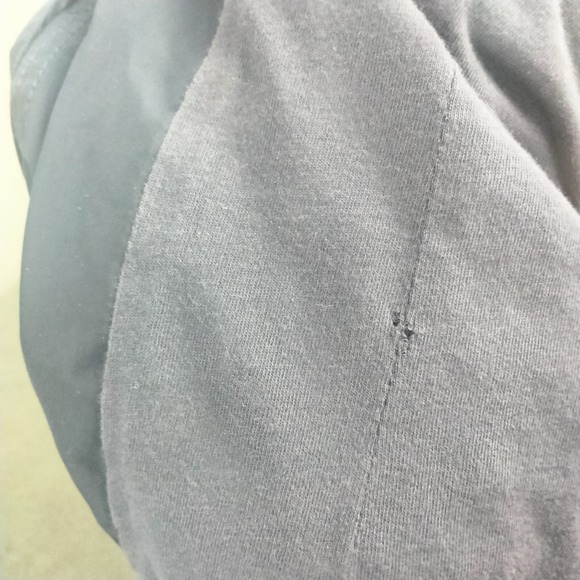 J Jill Rain Jacket Womens XL Blue 4 Pocket Lightweight Utility Outdoor Zip Lined - Picture 10 of 10